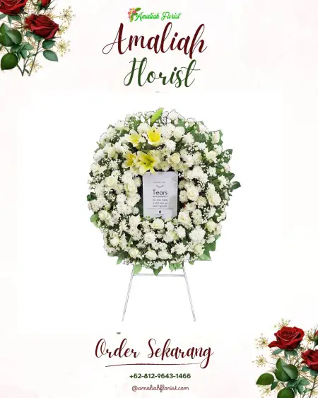 Krans Bunga Duka Candung